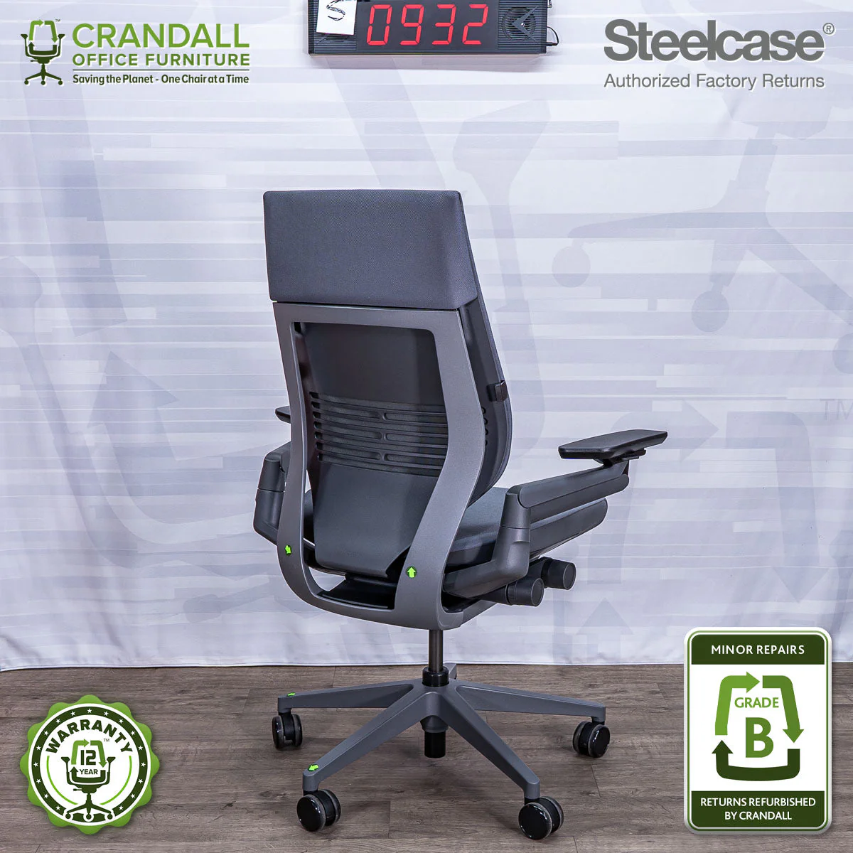S-0932 - Steelcase Gesture - Grade B - Image 2