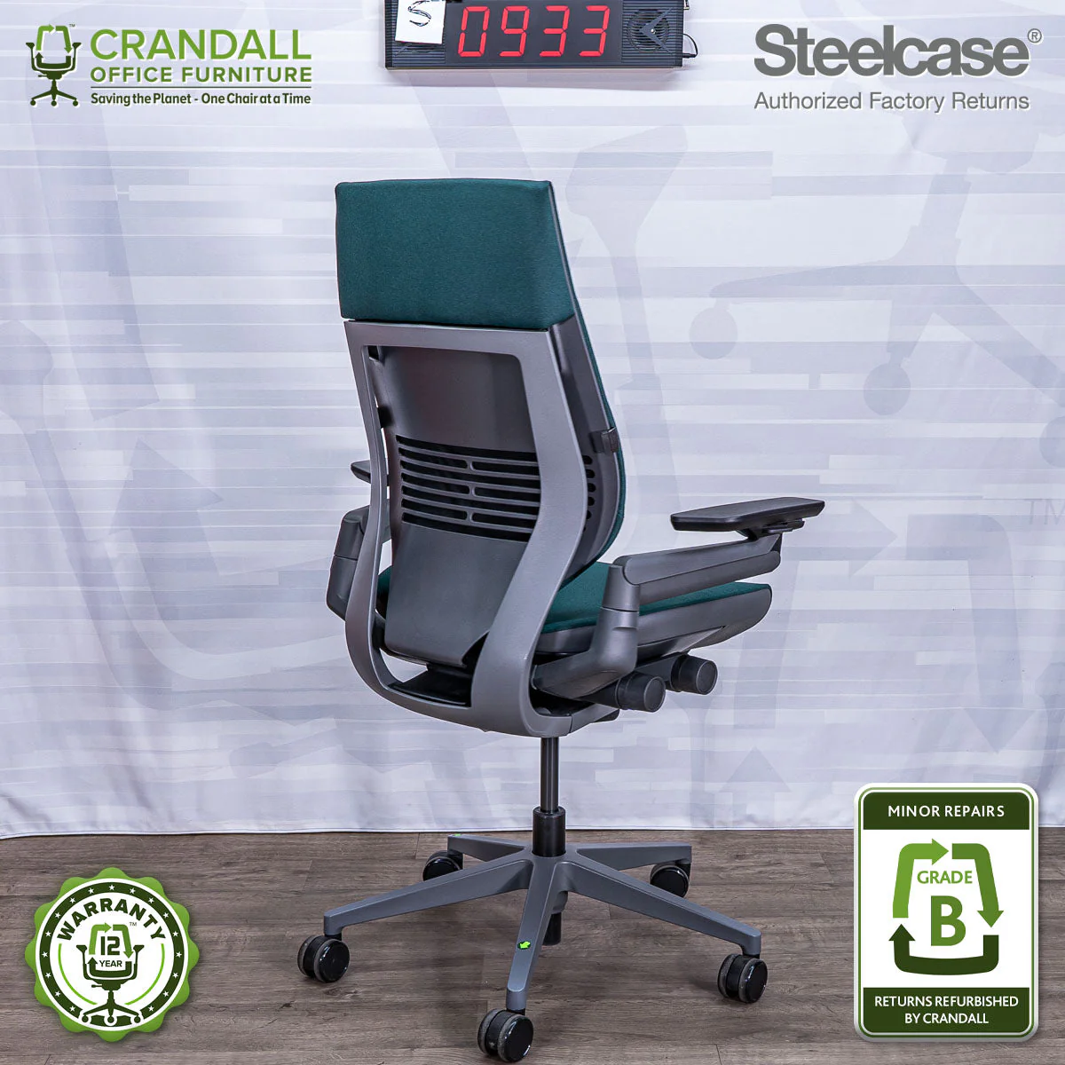 S-0933 - Steelcase Gesture - Grade B - Image 2