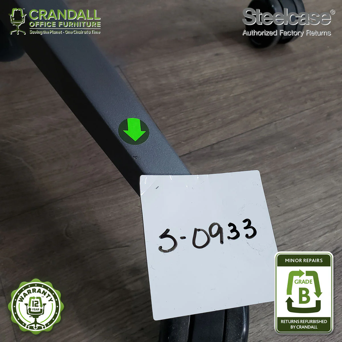 S-0933 - Steelcase Gesture - Grade B - Image 4
