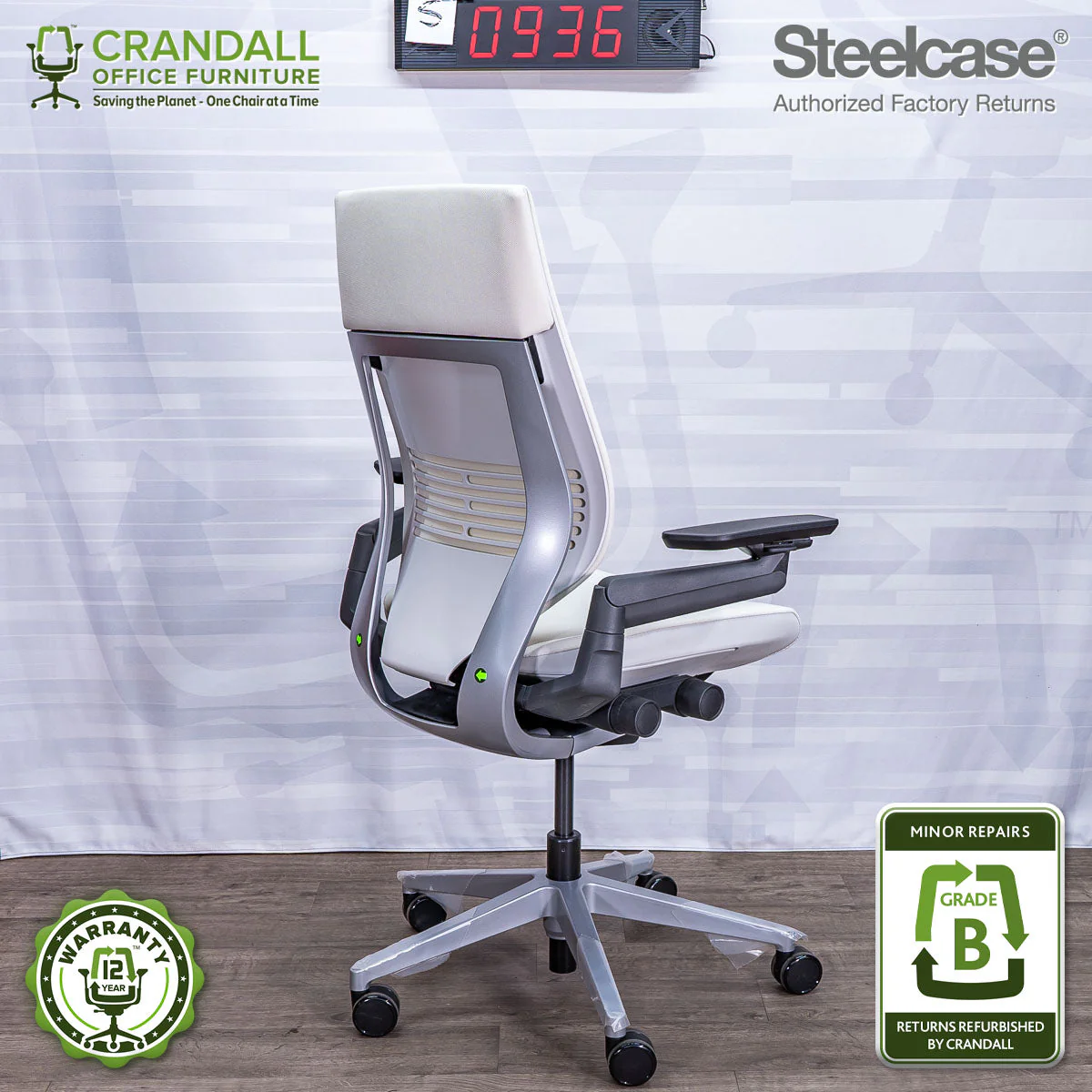 S-0936 - Steelcase Gesture - Grade B - Image 2