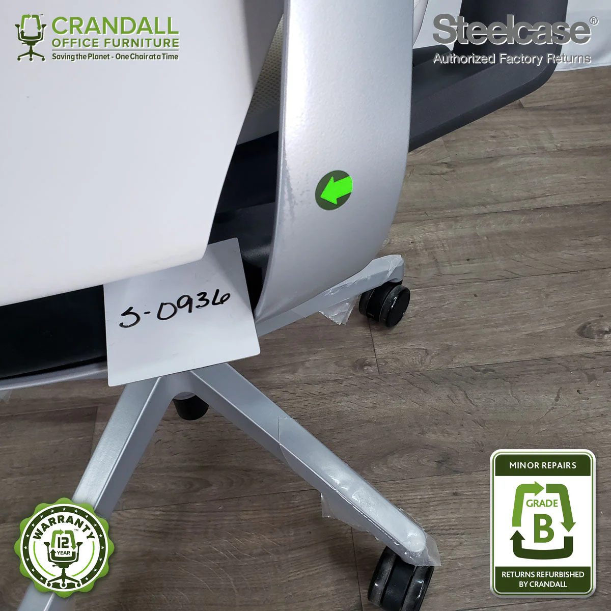 S-0936 - Steelcase Gesture - Grade B - Image 3