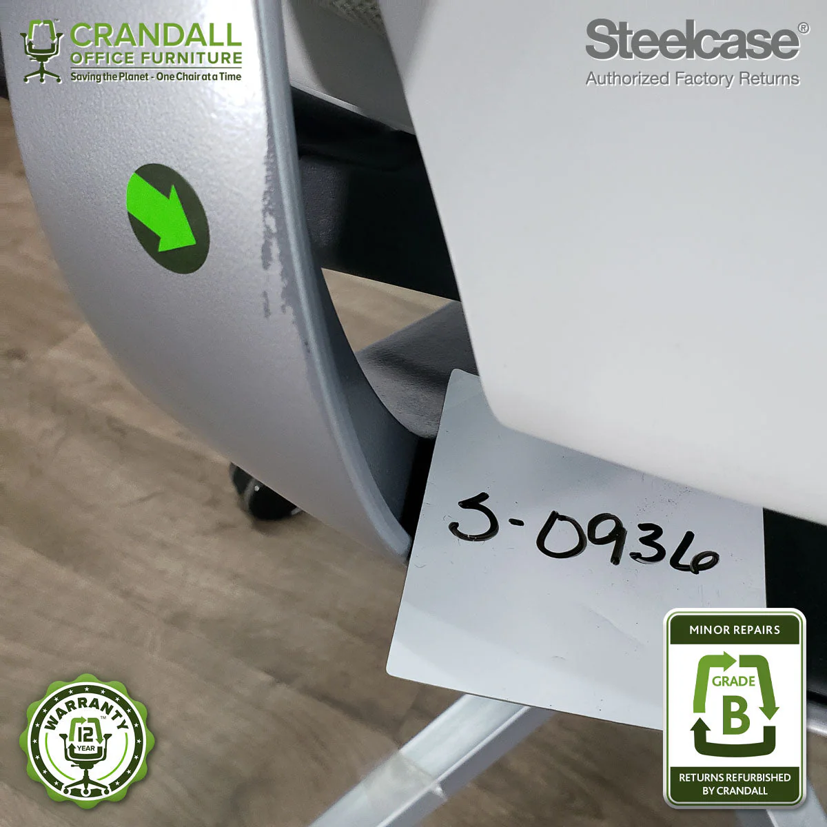 S-0936 - Steelcase Gesture - Grade B - Image 4