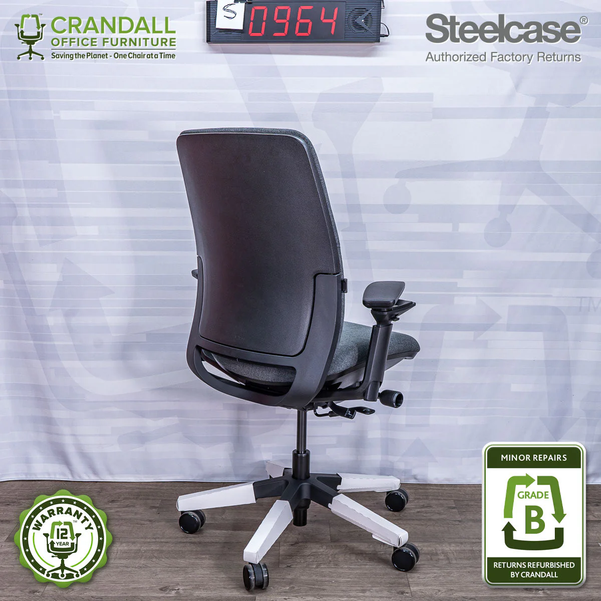 S-0964 - Steelcase Amia - Grade A - Image 2