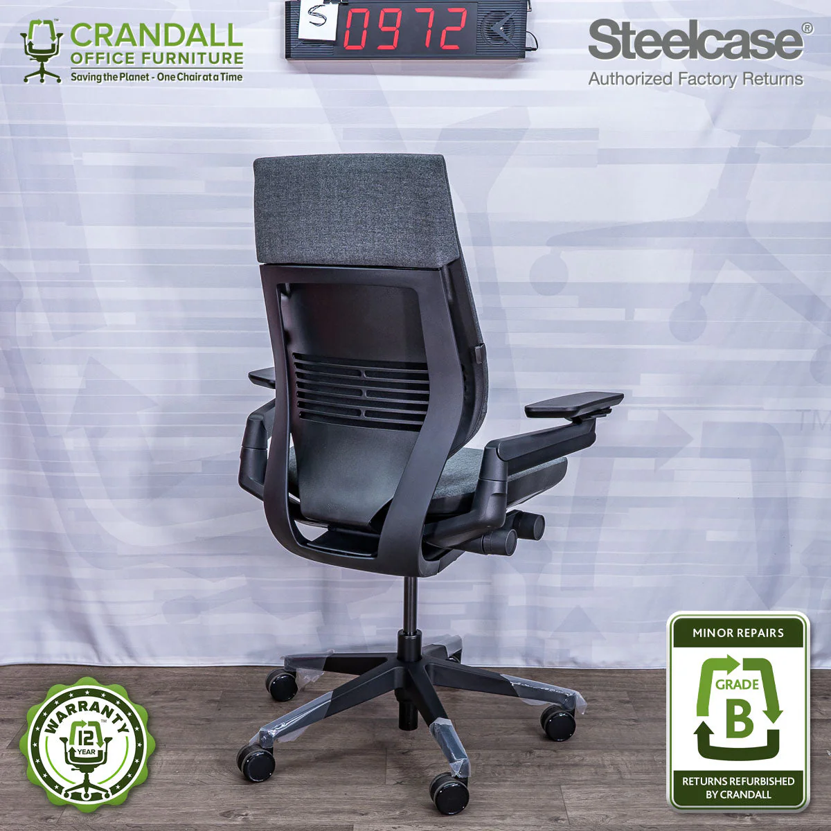 S-0972 - Steelcase Gesture - Grade A - Image 2