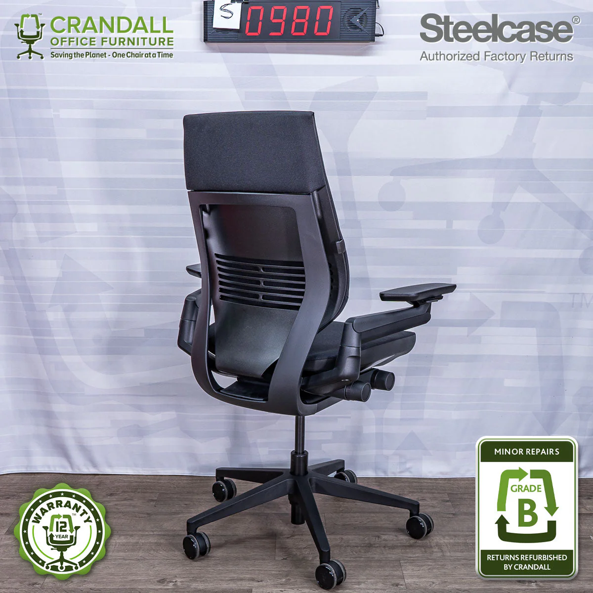 S-0980 - Steelcase Gesture - Grade A - Image 2