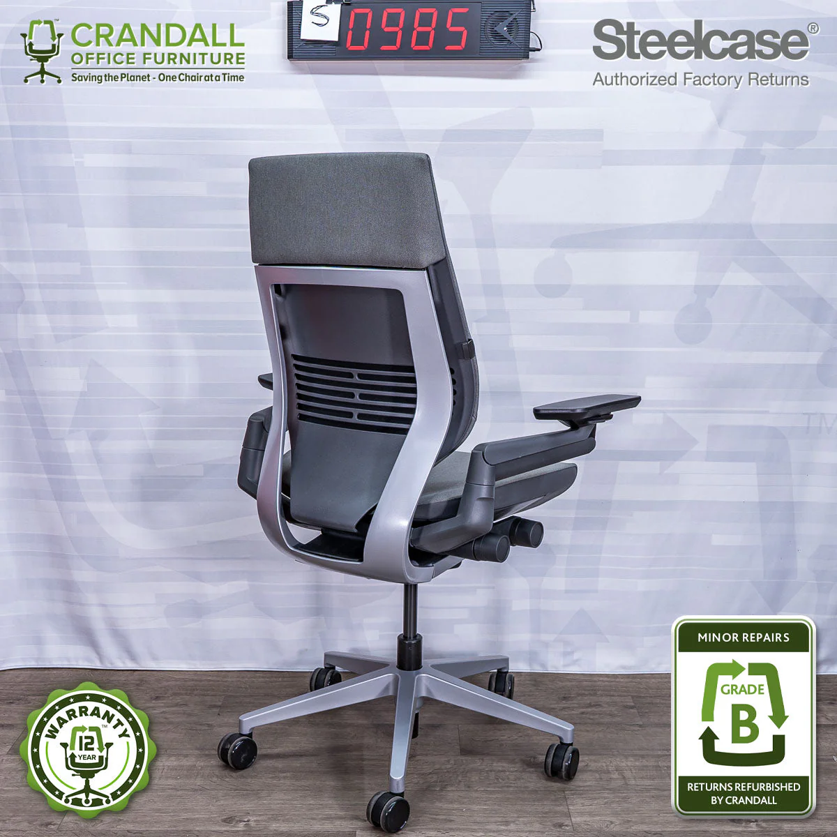S-0985 - Steelcase Gesture - Grade A - Image 2