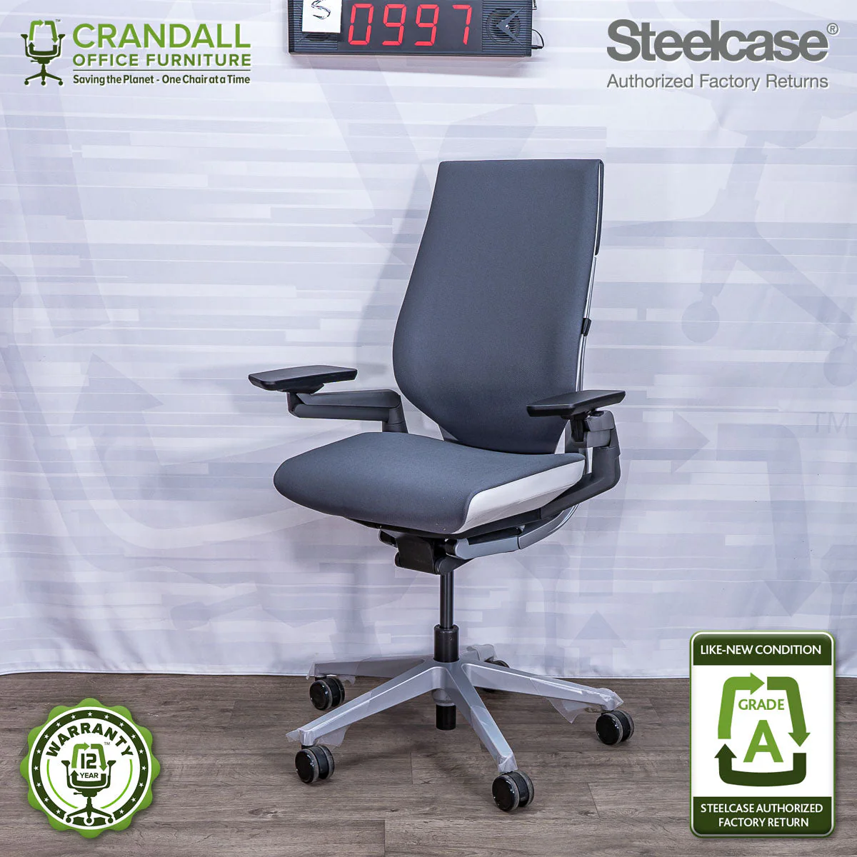 S-0997 - Steelcase Gesture - Grade A