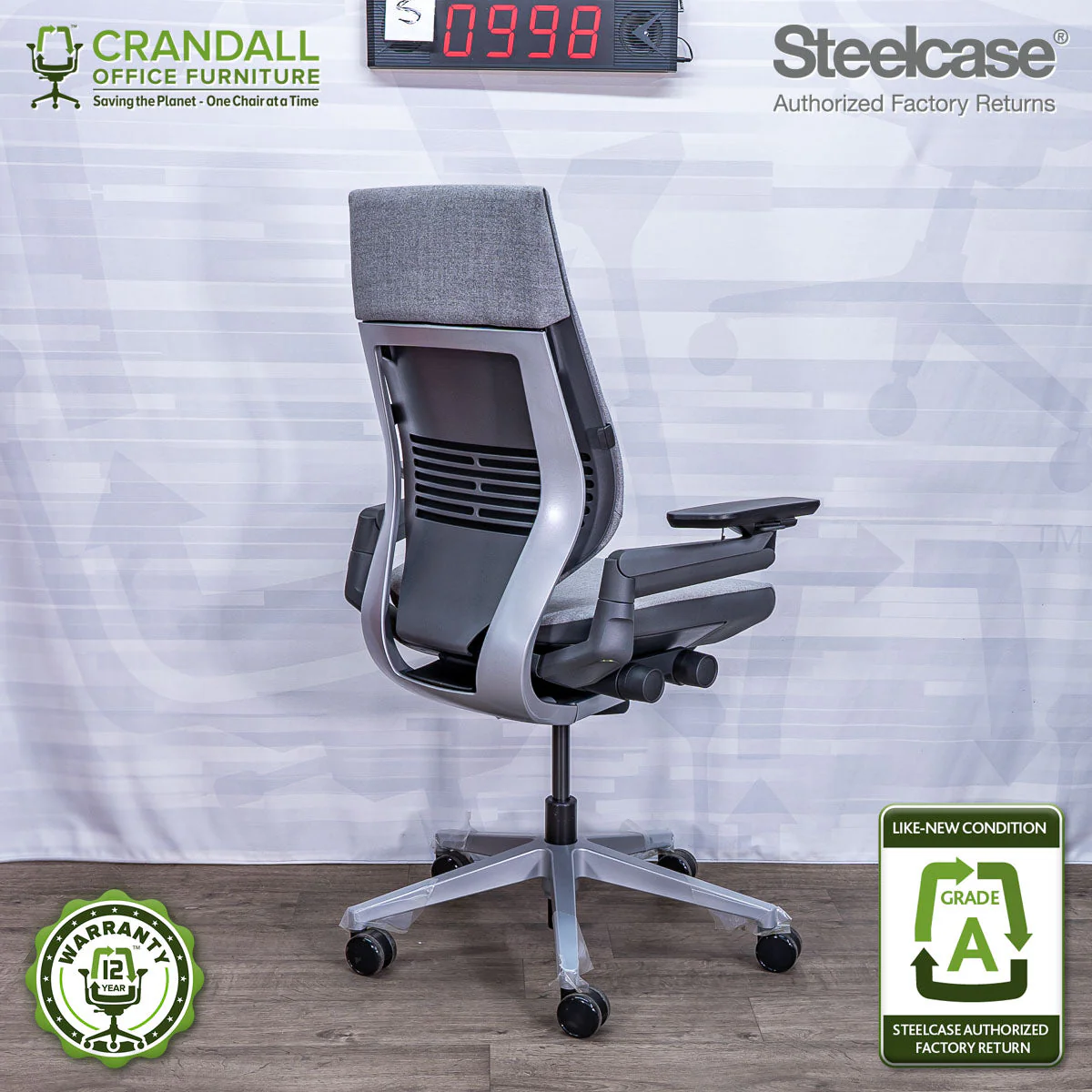 S-0998 - Steelcase Gesture - Grade A - Image 2