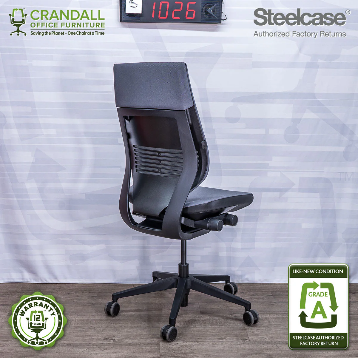 S-1026 - Steelcase Gesture - Grade A - Image 2