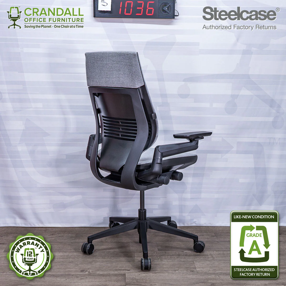 S-1036 - Steelcase Gesture - Grade A - Image 2