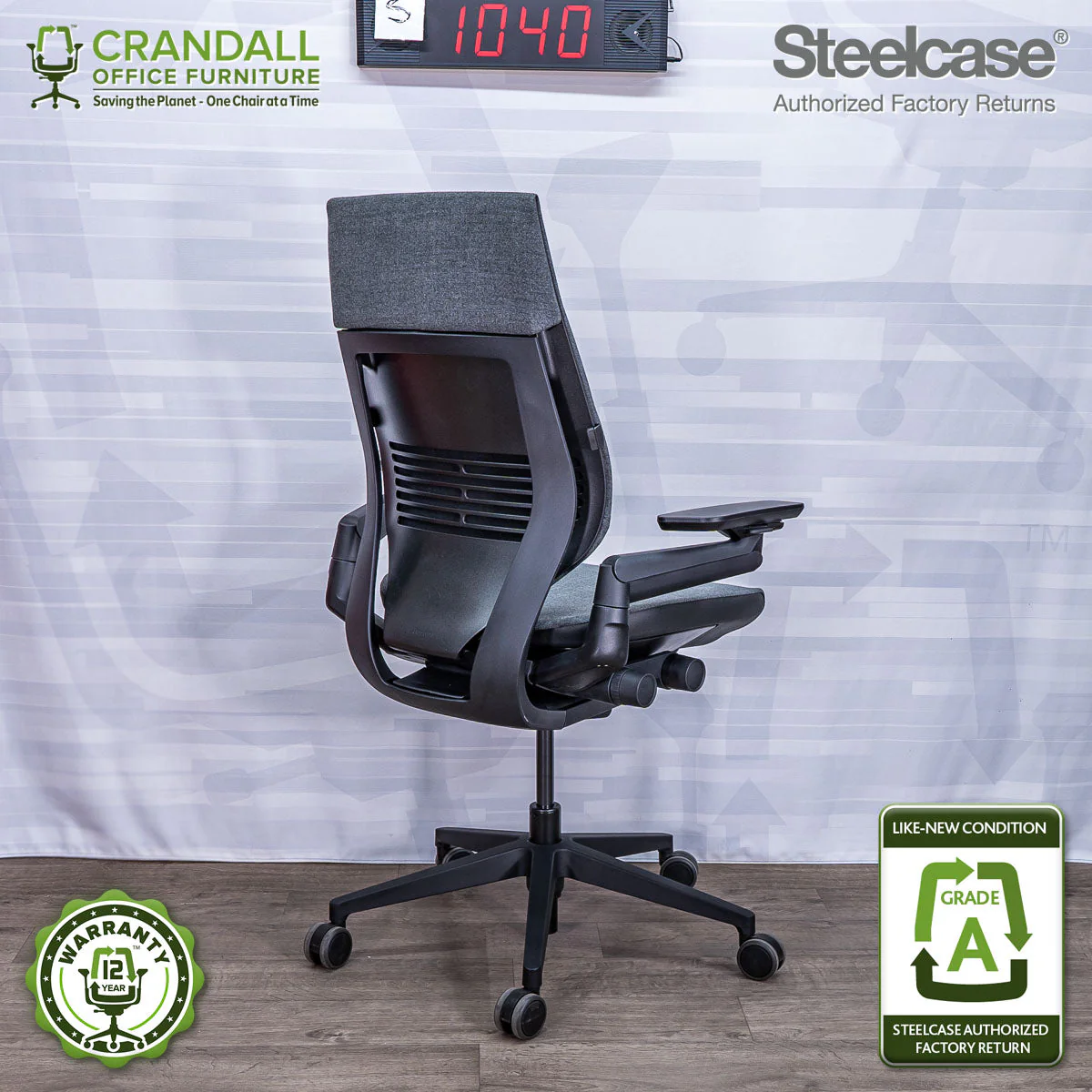 S-1040 - Steelcase Gesture - Grade A - Image 2