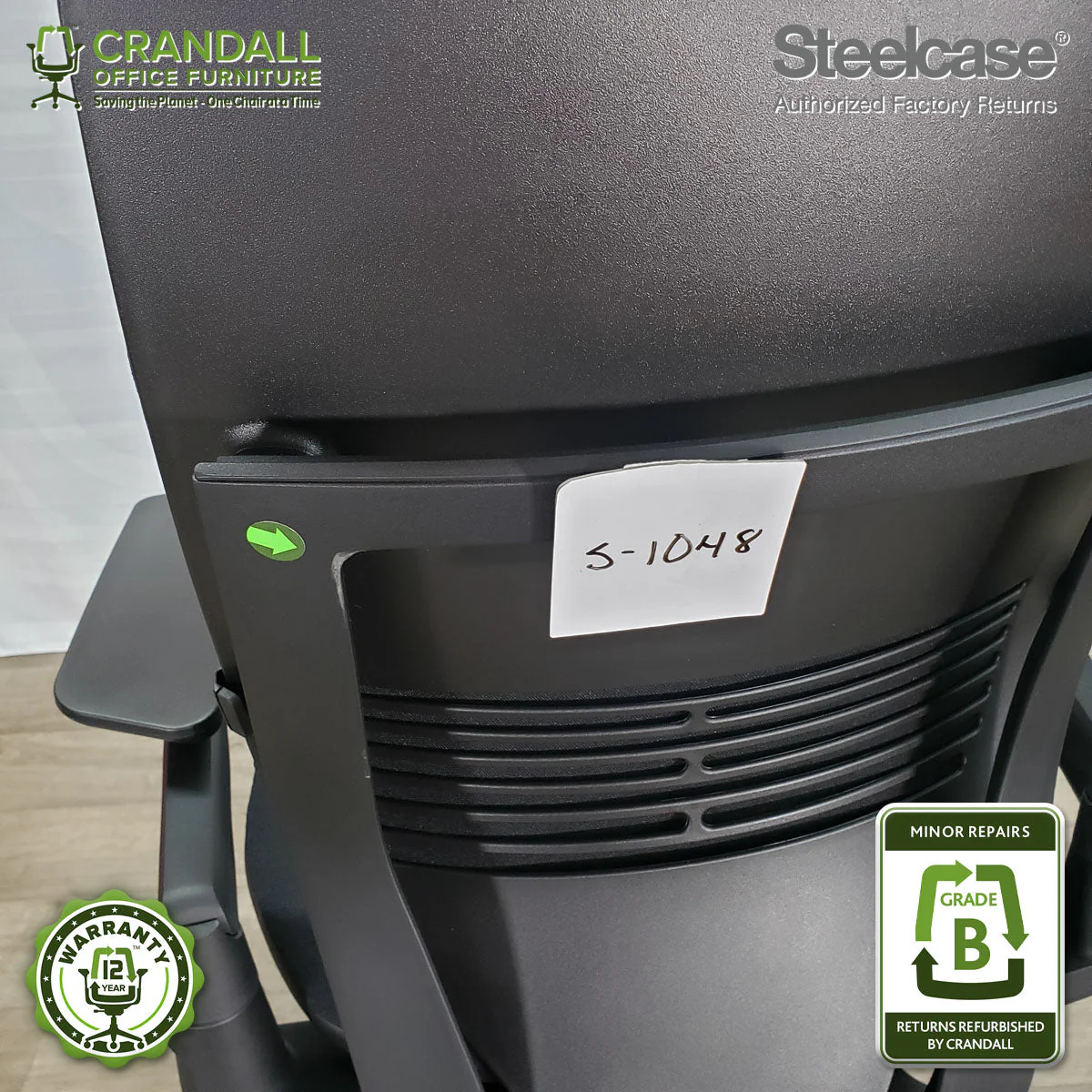 S-1048 - Steelcase Gesture - Grade B - Image 3