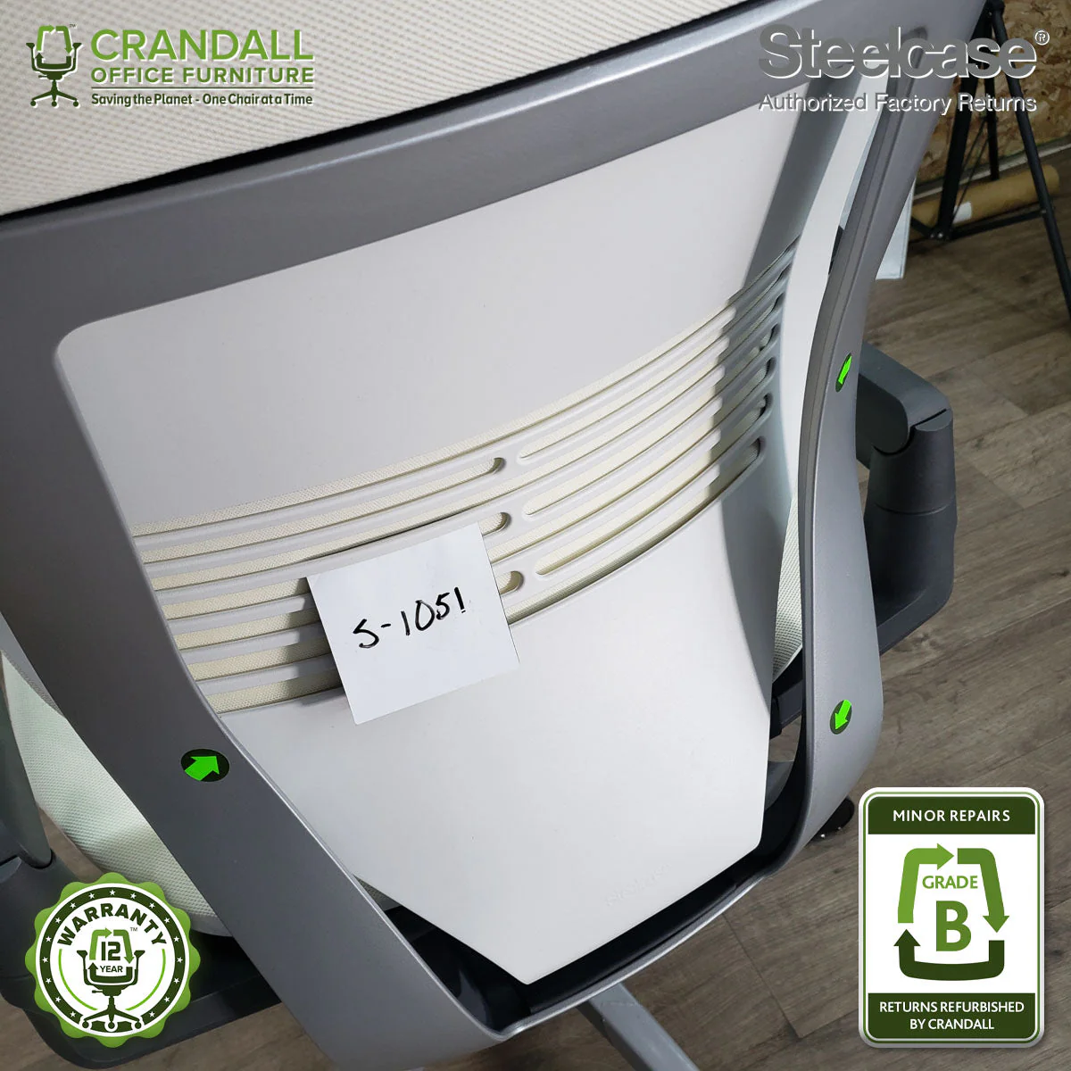 S-1051 - Steelcase Gesture - Grade B - Image 4