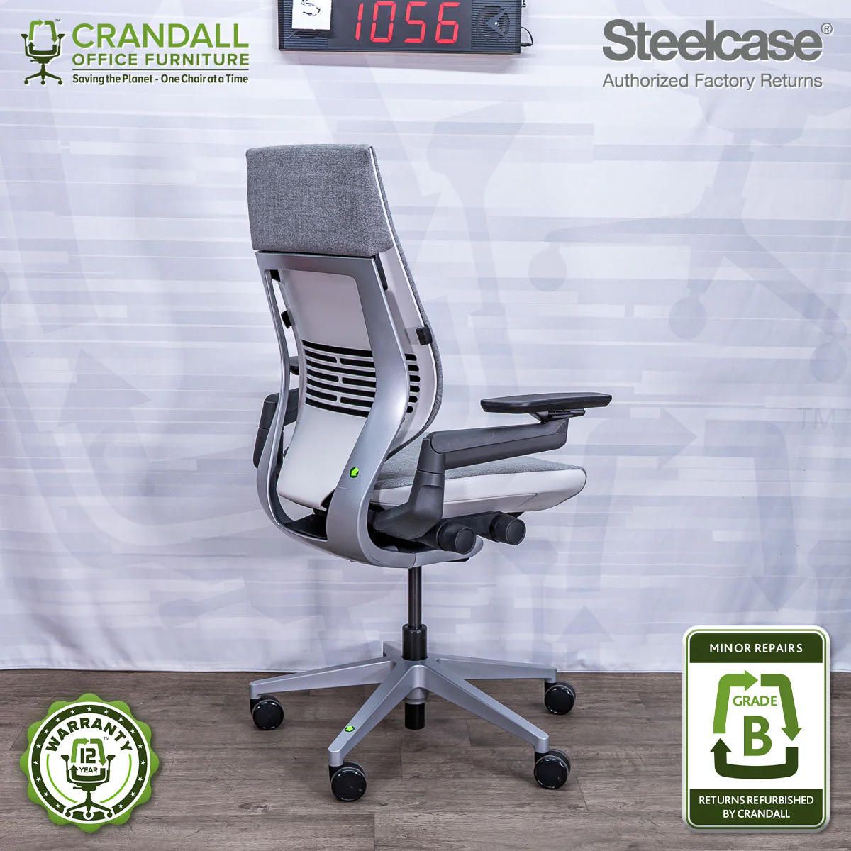 S-1056 - Steelcase Gesture - Grade B - Image 2