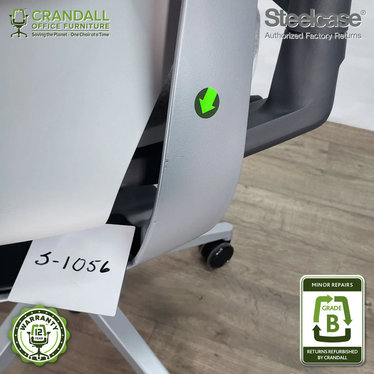 S-1056 - Steelcase Gesture - Grade B - Image 3