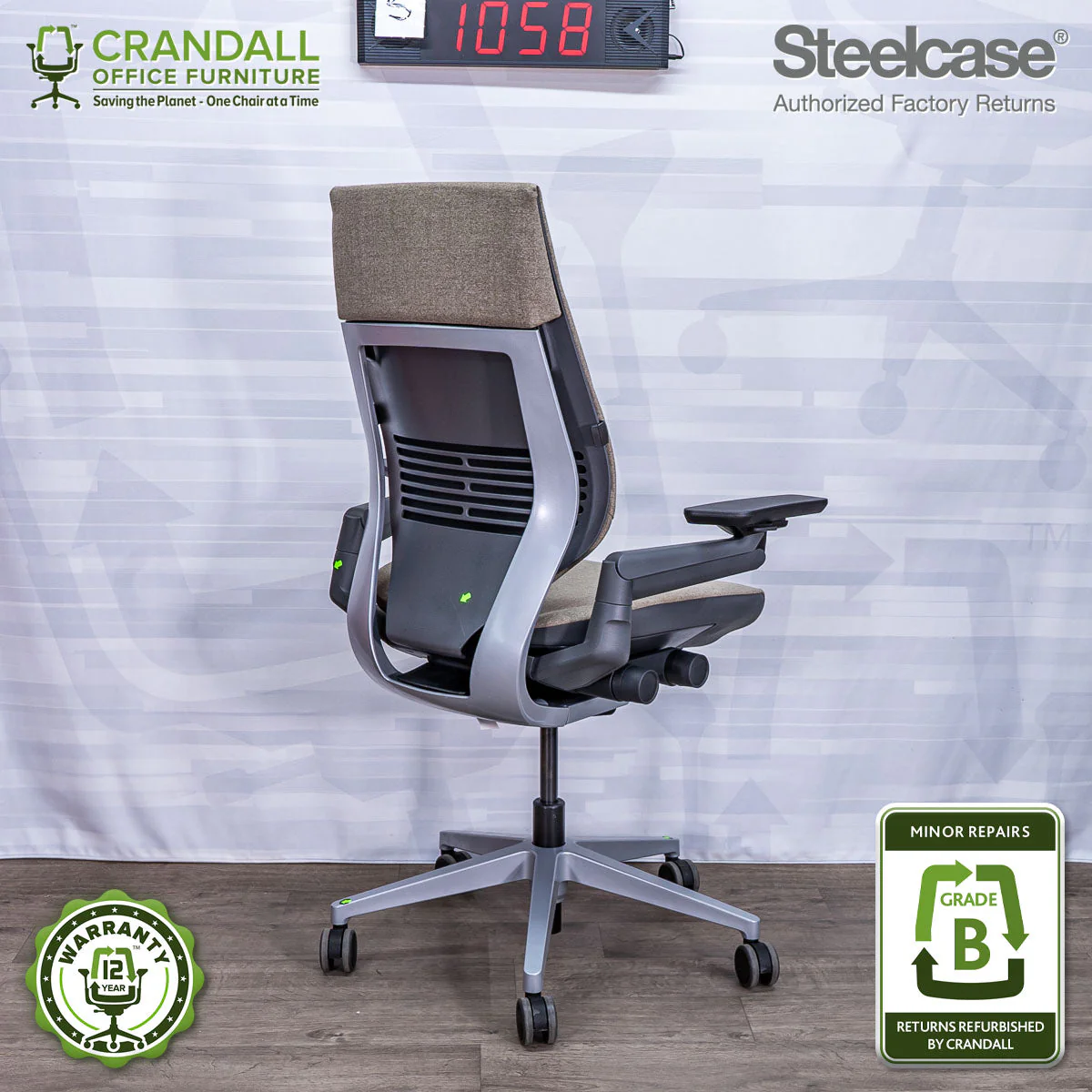 S-1058 - Steelcase Gesture - Grade B - Image 2