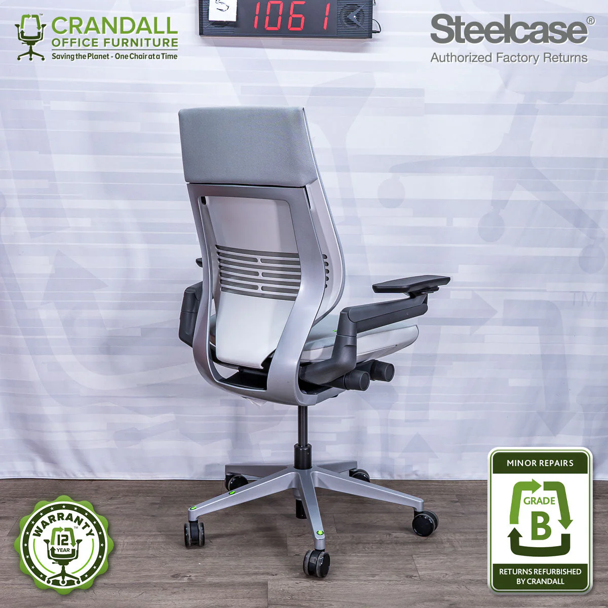 S-1061 - Steelcase Gesture - Grade B - Image 2