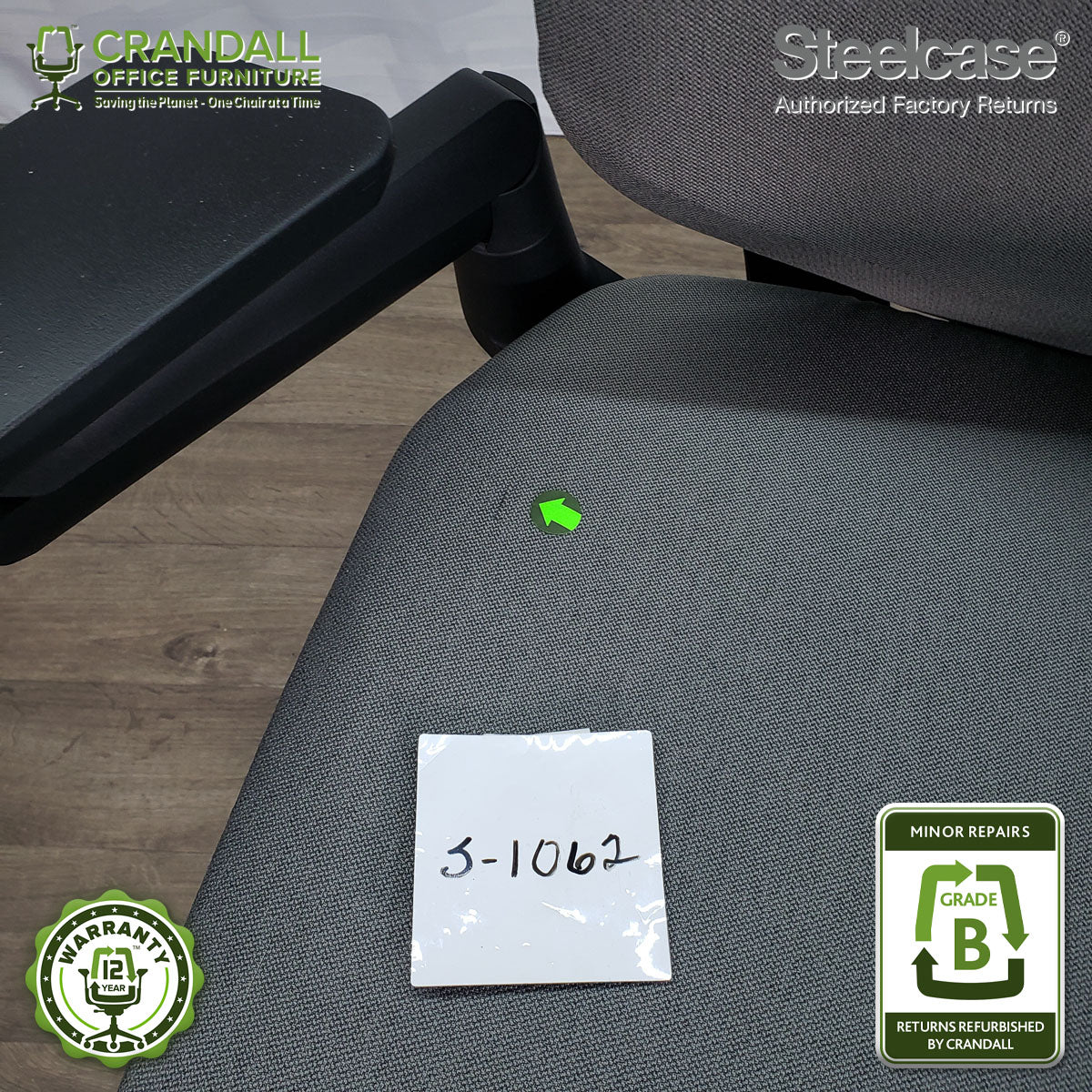S-1062 - Steelcase Gesture - Grade B - Image 3