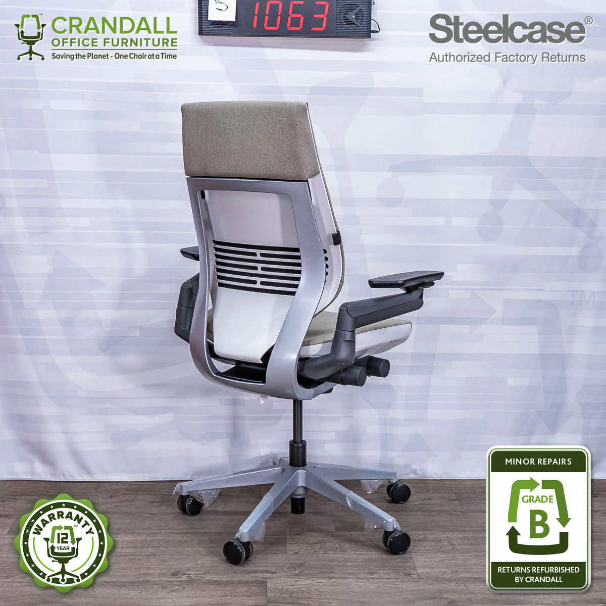 S-1063 - Steelcase Gesture - Grade B - Image 2