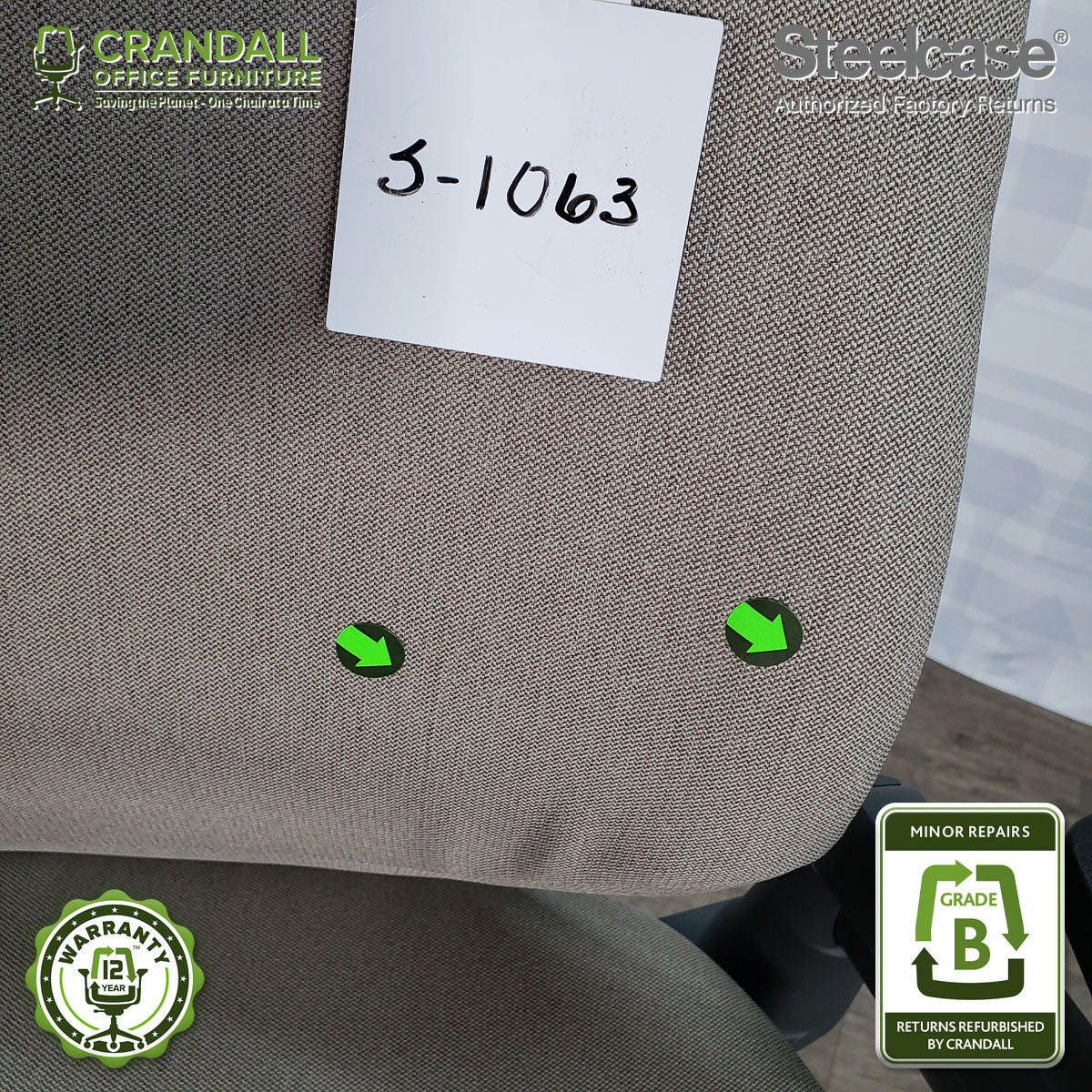 S-1063 - Steelcase Gesture - Grade B - Image 3