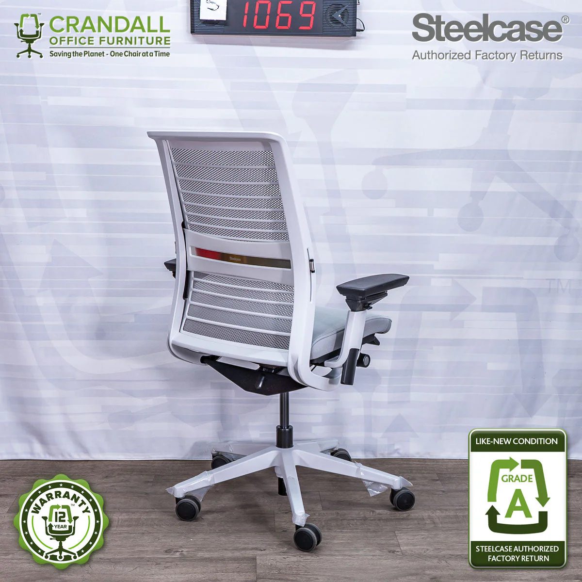 S-1069 - SteelcaseV2 Think - Grade A - Image 2