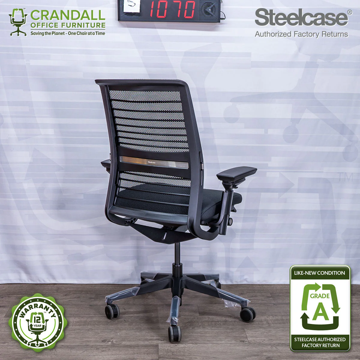 S-1070 - SteelcaseV2 Think - Grade A - Image 2
