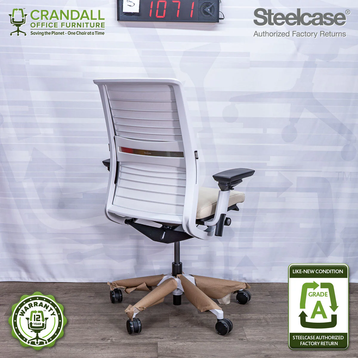 S-1071 - SteelcaseV2 Think - Grade A - Image 2
