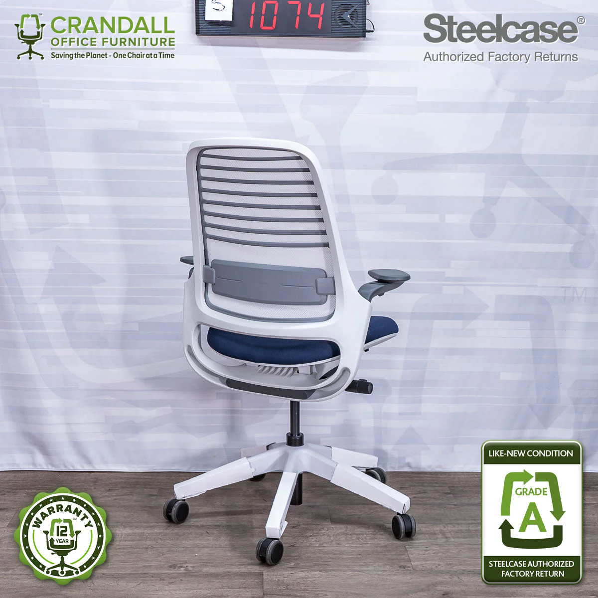 S-1074 - Steelcase Series 1 - Grade A - Image 2