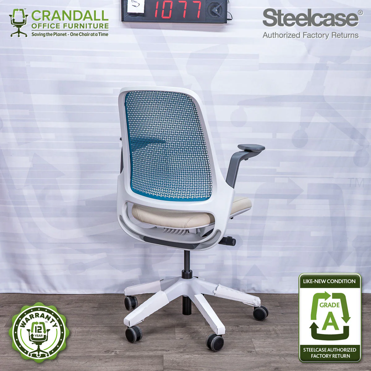 S-1077 - Steelcase Series 1 - Grade A - Image 2