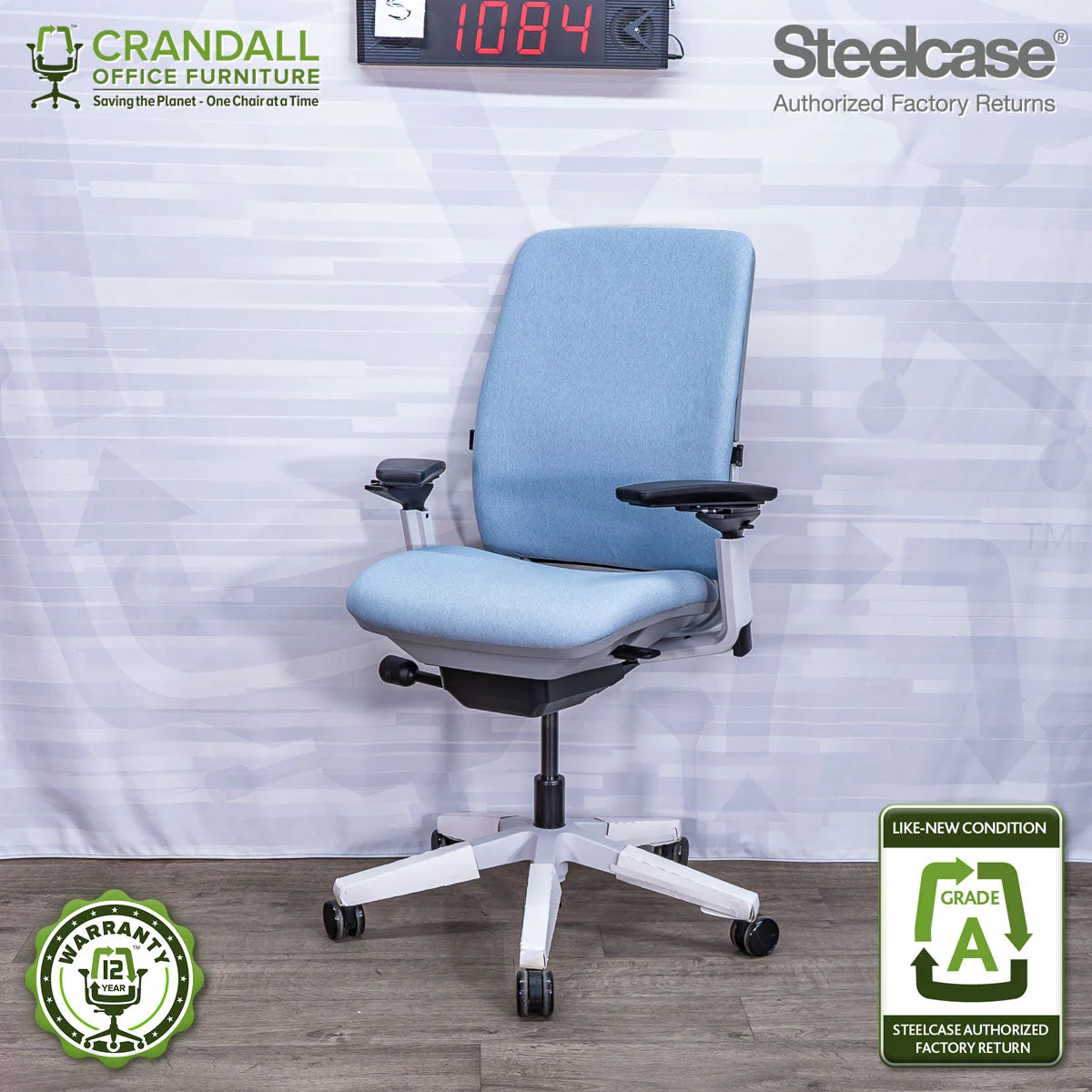 S-1084 - Steelcase Amia - Grade A