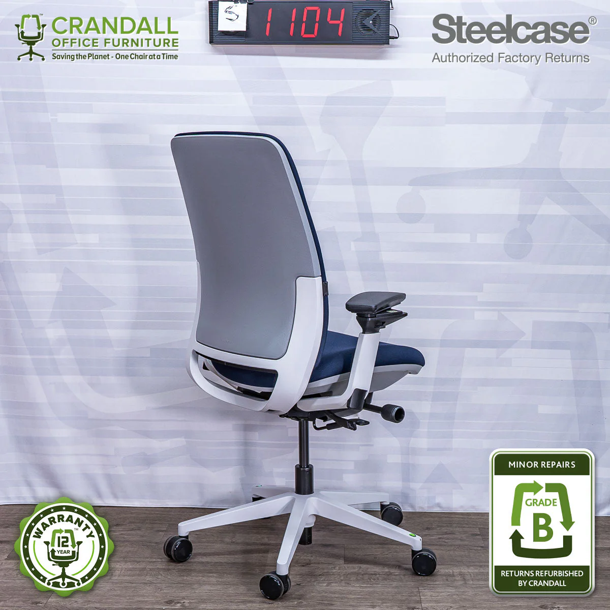 S-1104 - Steelcase Amia - Grade B - Image 2