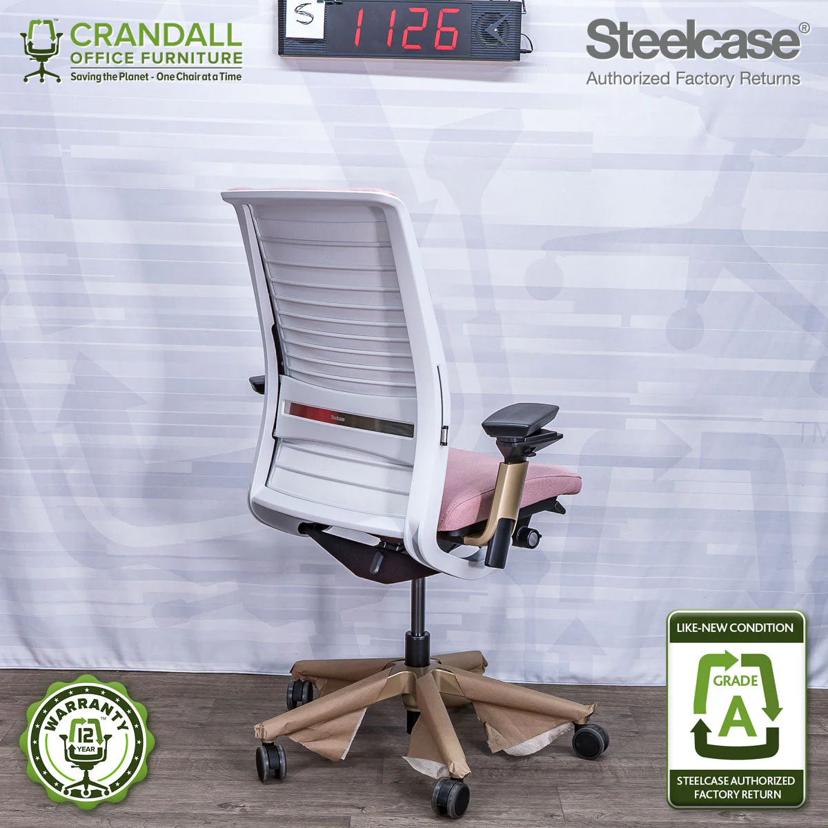 S-1126 - Steelcase V2 Think - Grade A - Image 2