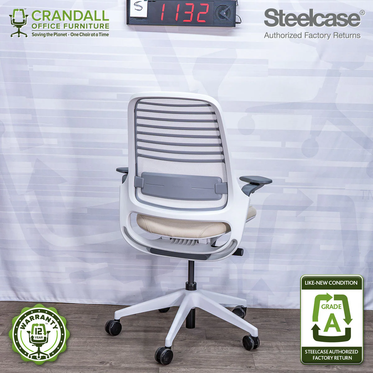 S-1132 - Steelcase Series 1 - Grade A - Image 2