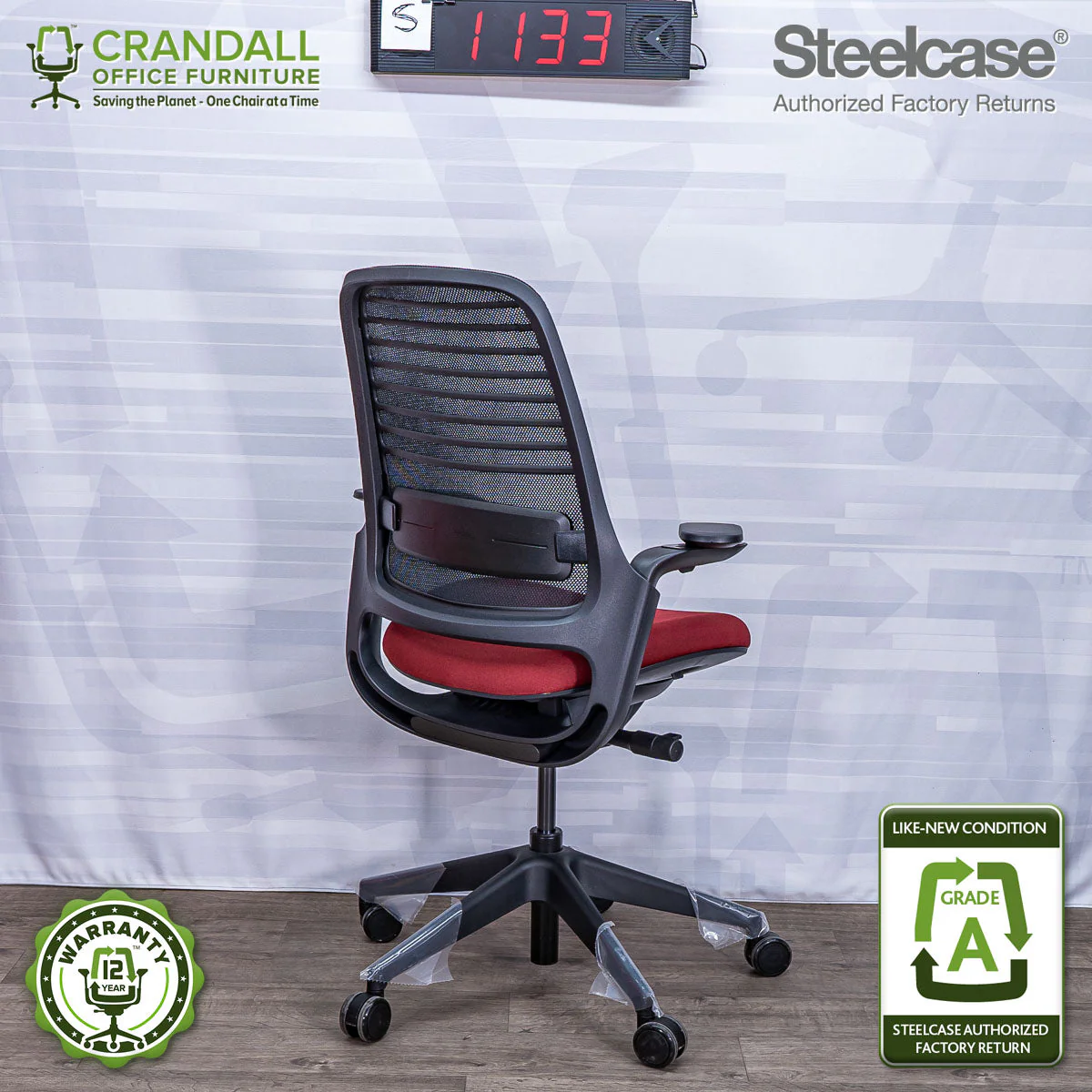 S-1133 - Steelcase Series 1 - Grade A - Image 2