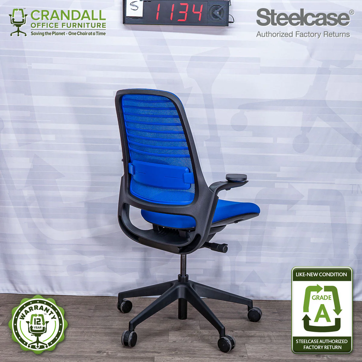 S-1134 - Steelcase Series 1 - Grade A - Image 2