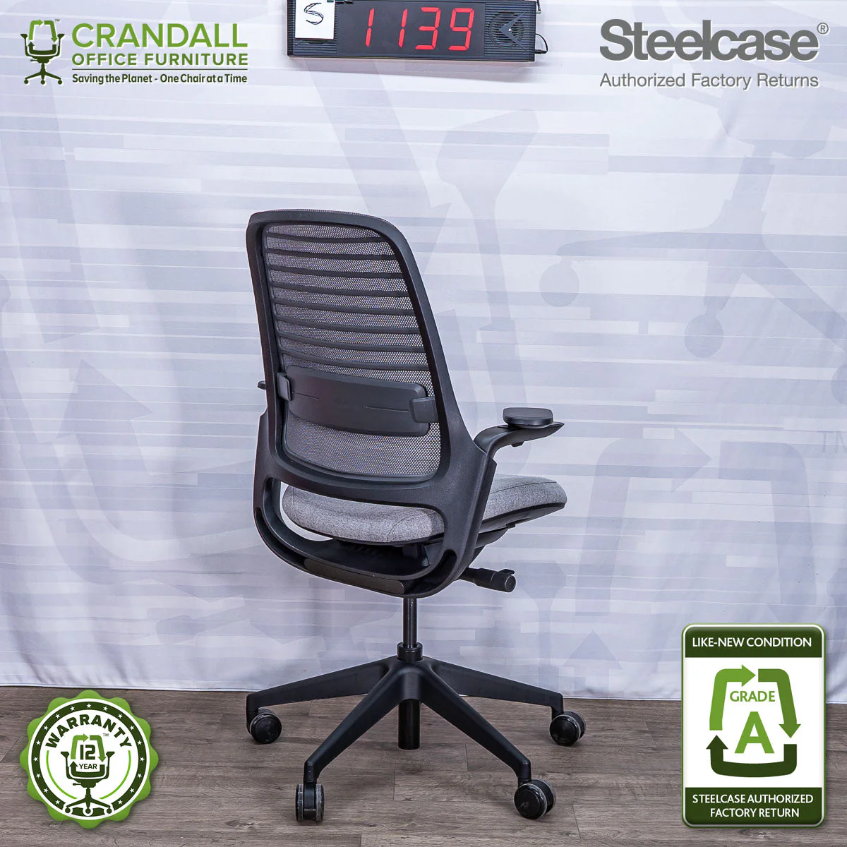 S-1139 - Steelcase Series 1 - Grade A - Image 2