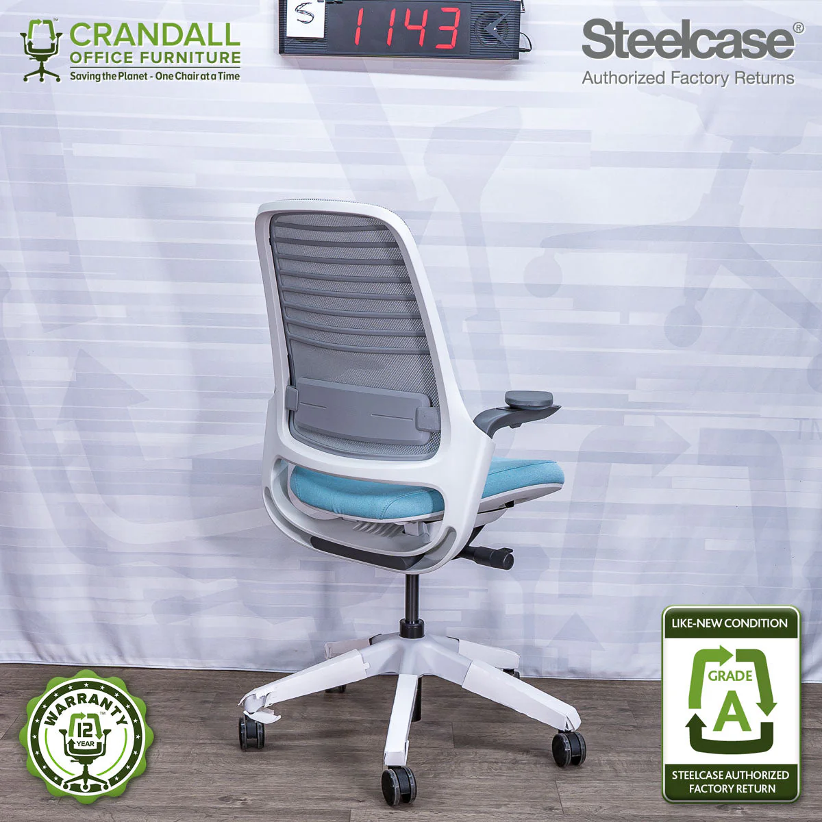 S-1143 - Steelcase Series 1 - Grade A - Image 2