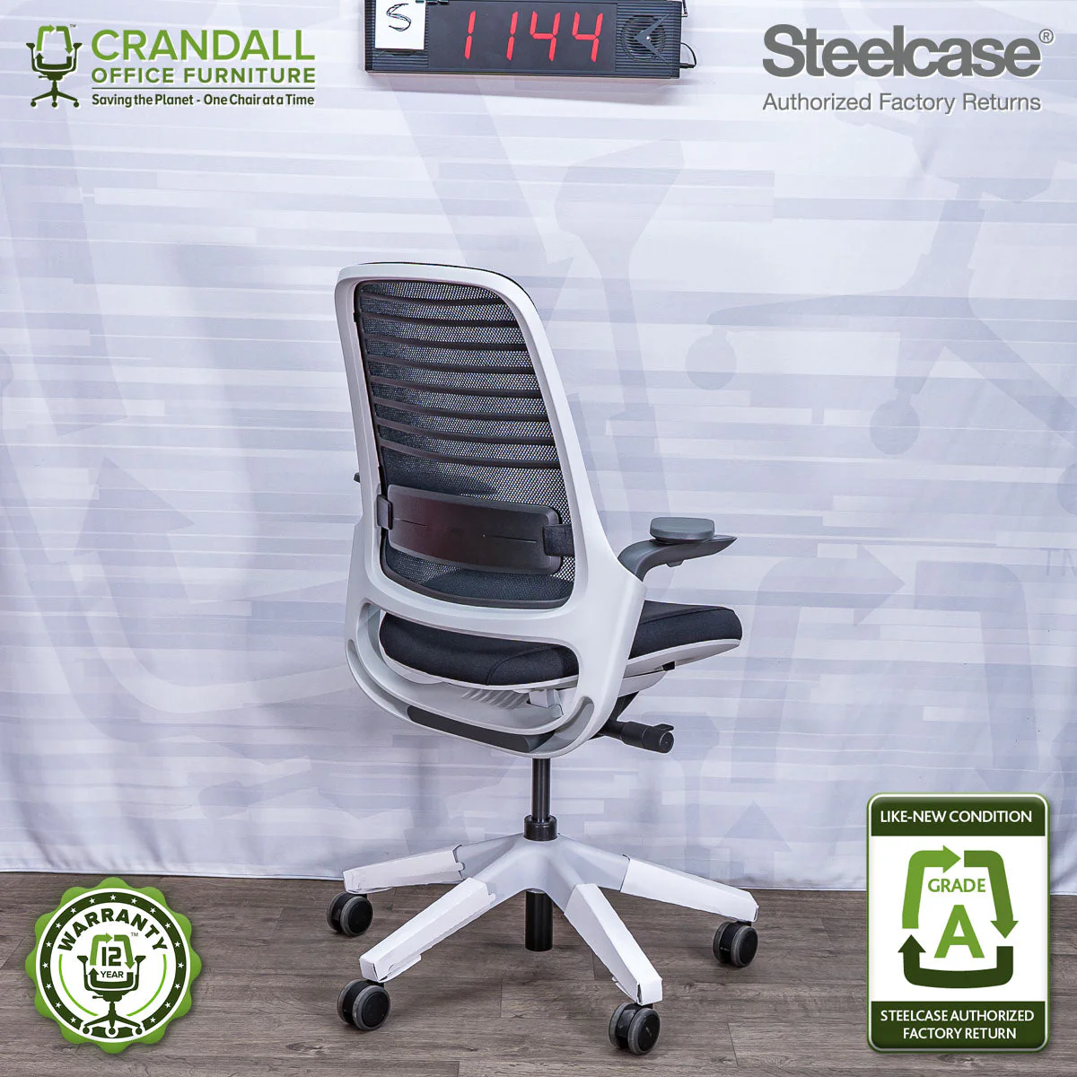 S-1144 - Steelcase Series 1 - Grade A - Image 2