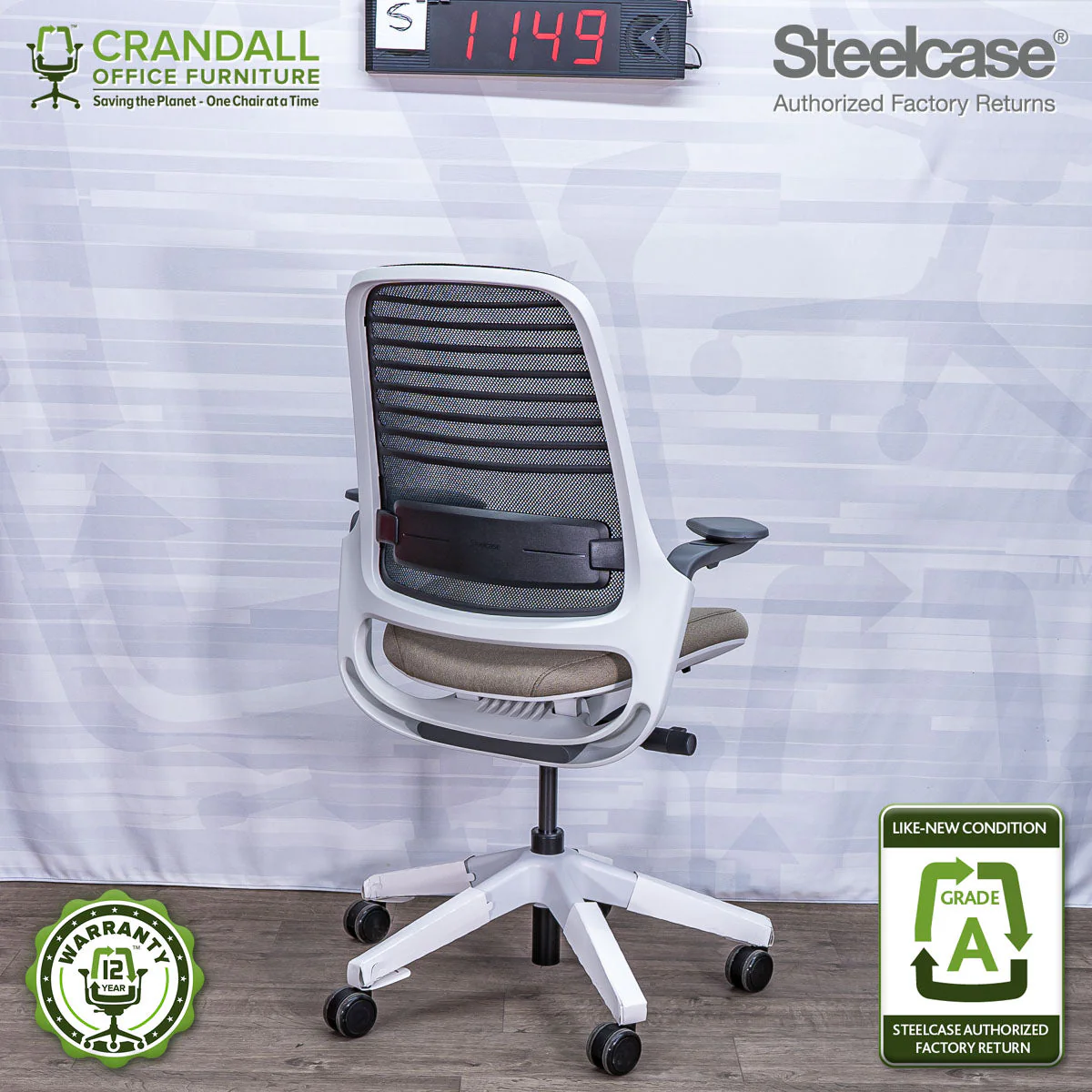 S-1149 - Steelcase Series 1 - Grade A - Image 2