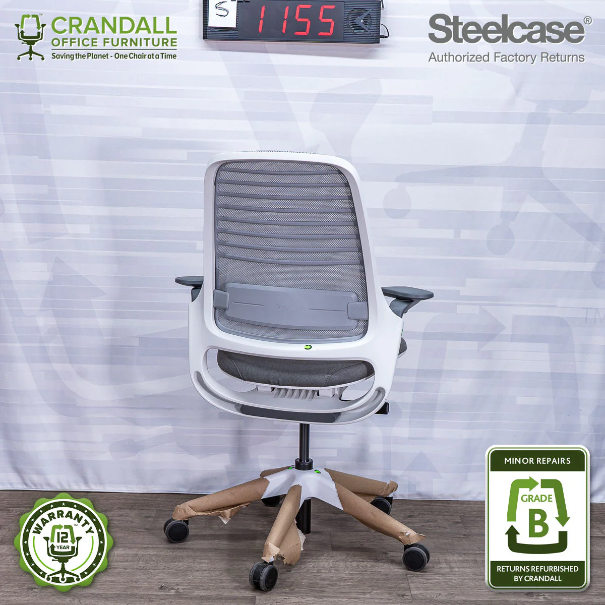 S-1155 - Steelcase Series 1 - Grade B - Image 2