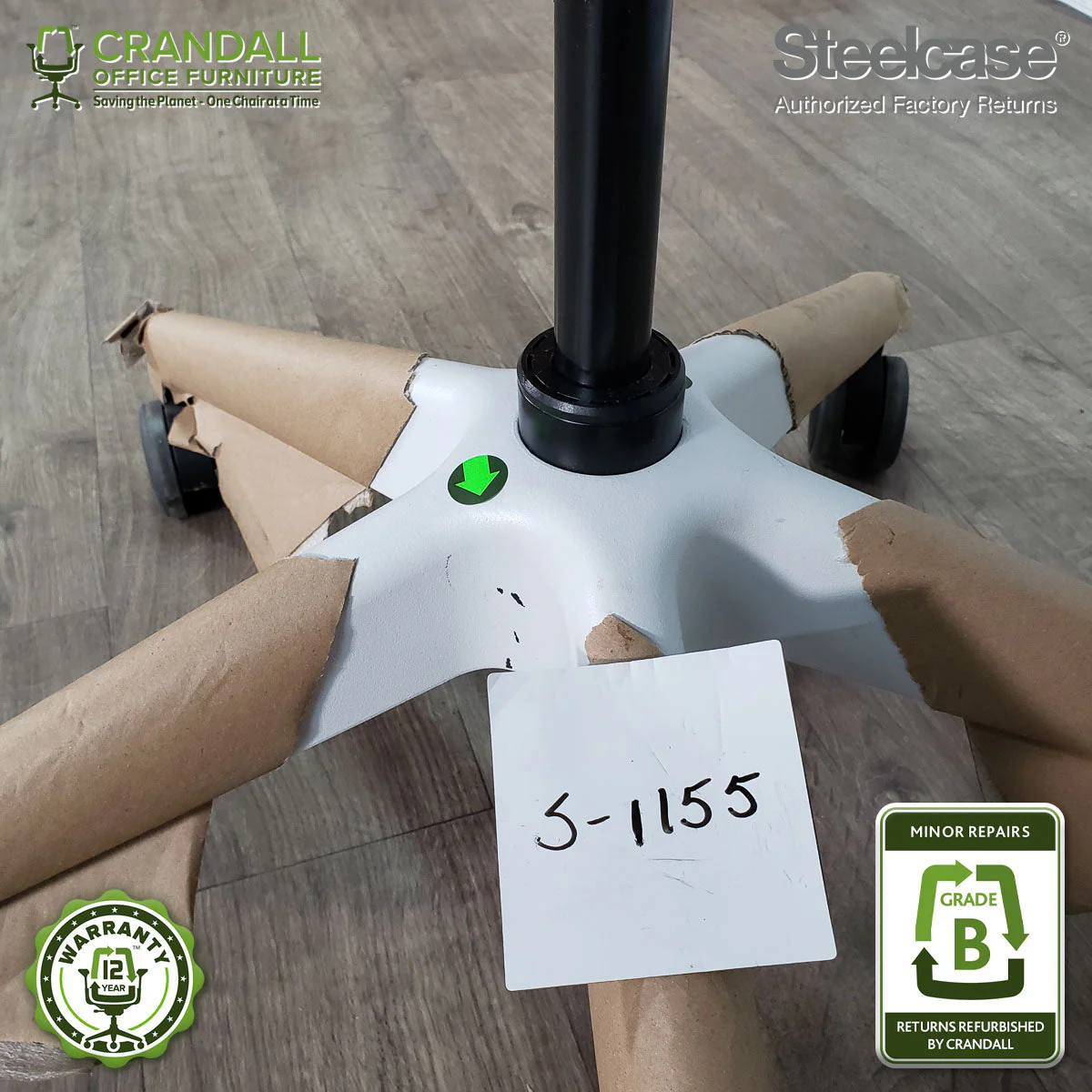 S-1155 - Steelcase Series 1 - Grade B - Image 3