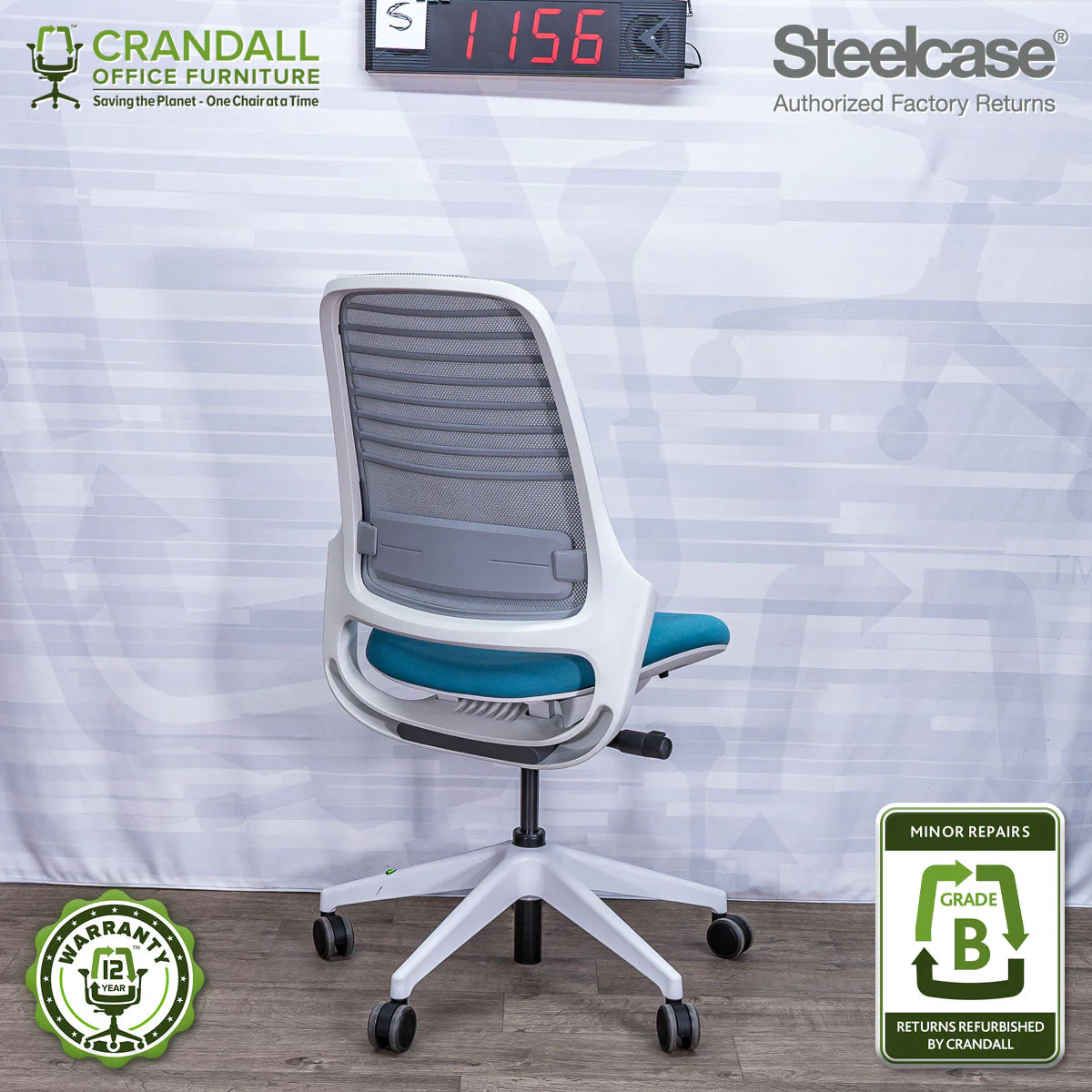 S-1156 - Steelcase Series 1 - Grade B - Image 2