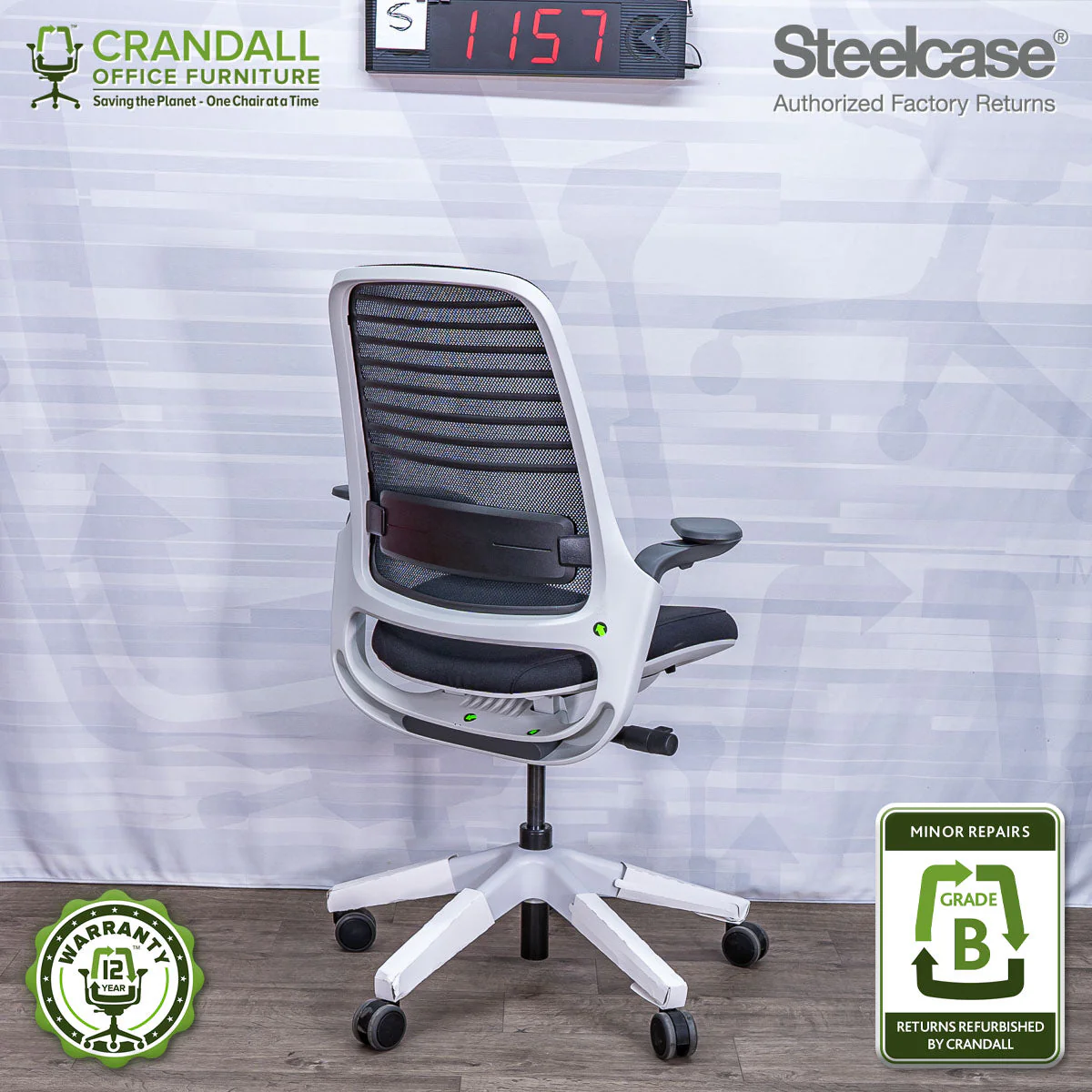 S-1157 - Steelcase Series 1 - Grade B - Image 2