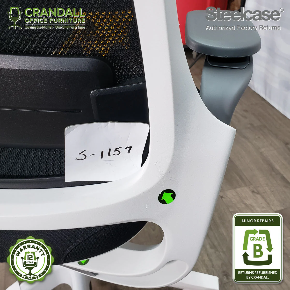 S-1157 - Steelcase Series 1 - Grade B - Image 3
