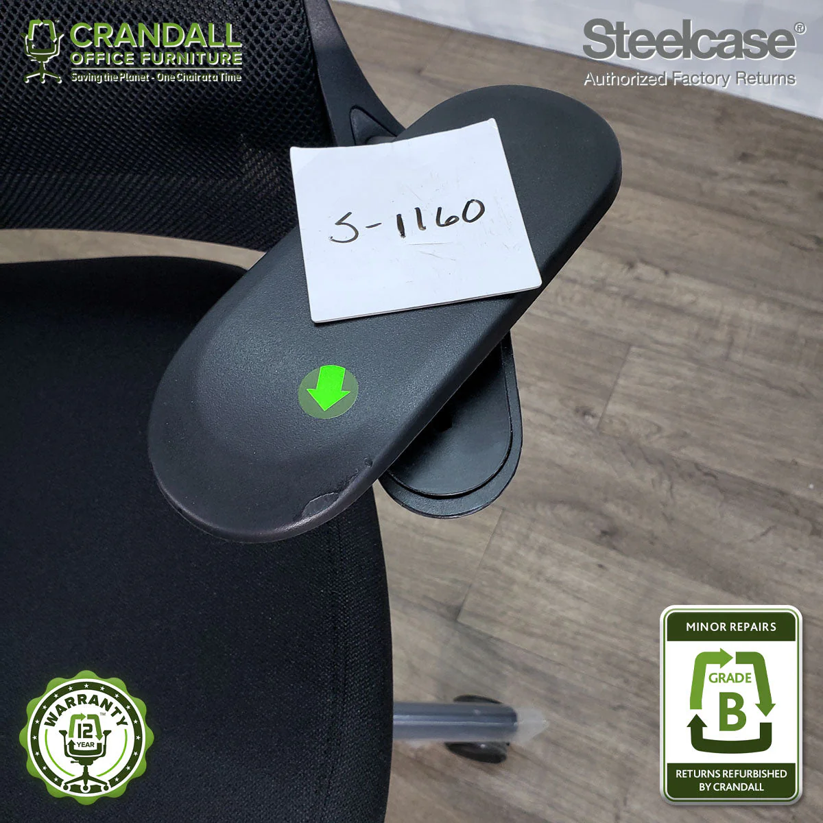 S-1160 - Steelcase Series 1 - Grade B - Image 3