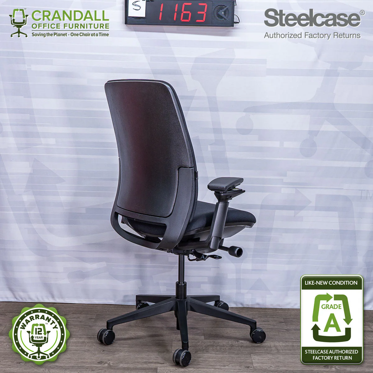 S-1163 - Steelcase Amia - Grade A - Image 2