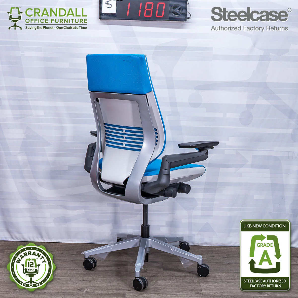 S-1180 - Steelcase Gesture - Grade A - Image 2
