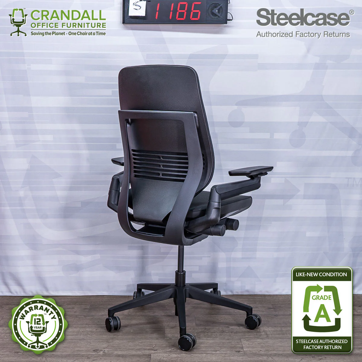 S-1186 - Steelcase Gesture - Grade A - Image 2