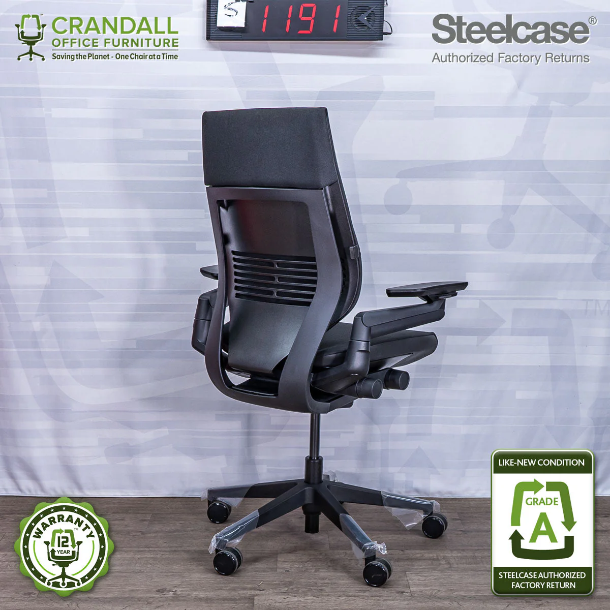 S-1191 - Steelcase Gesture - Grade A - Image 2