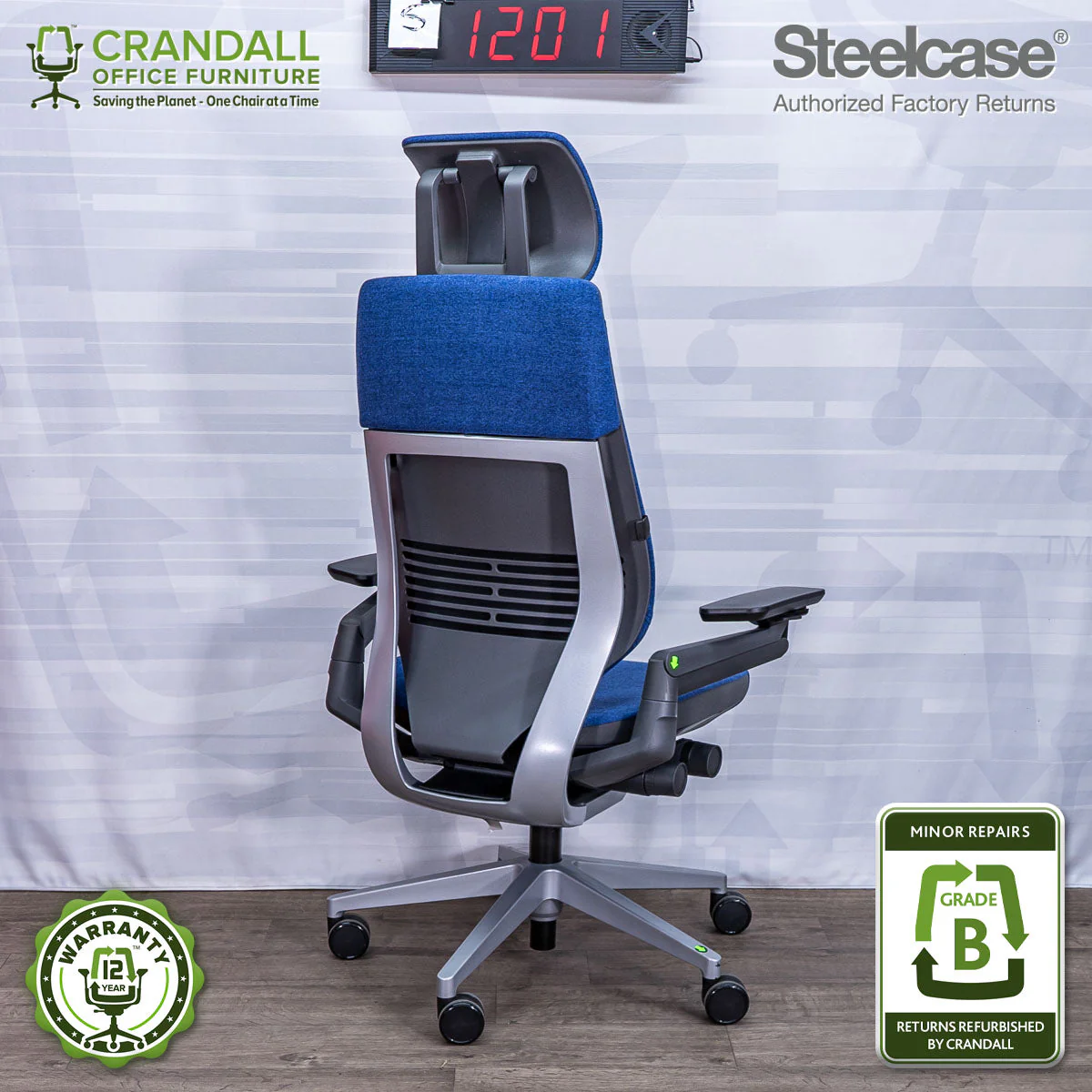 S-1201 - Steelcase Gesture - Grade B - Image 2